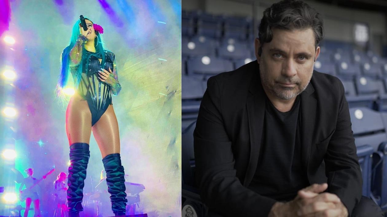 Karol G y Víctor Ariza.