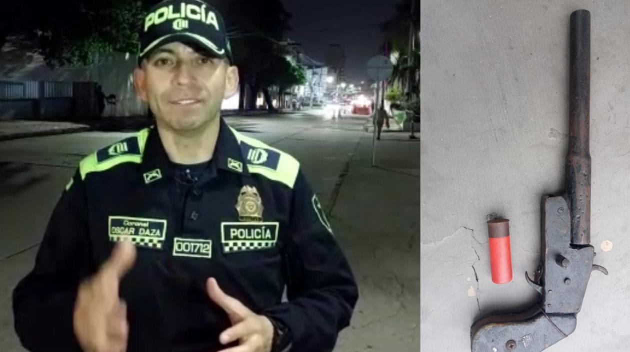 Coronel Óscar Daza, Comandante Operativo de la Policía Metropolitana de Barranquilla.