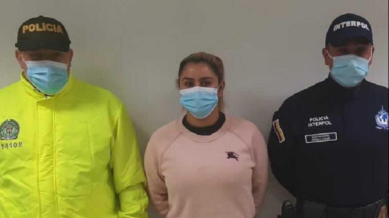 Nini Johana Úsuga, hermana de 'Otoniel'.