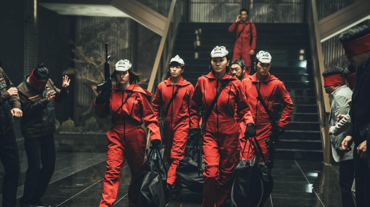 Una escena de "La casa de papel: Corea", dirigida por Kim Hong-su.