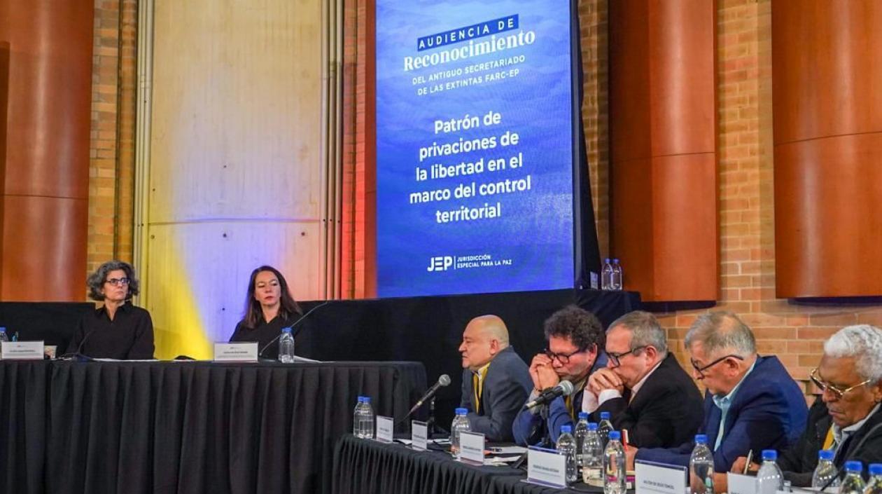 Los exlíderes de las FARC.