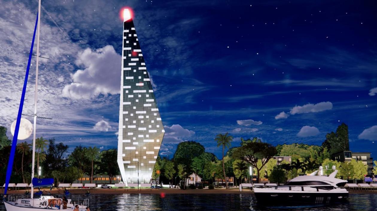 Así se verá la rotonda.