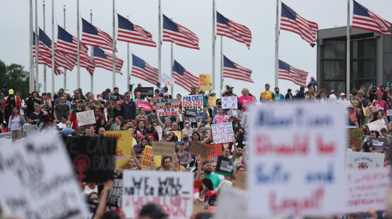 Imagen de protestas.