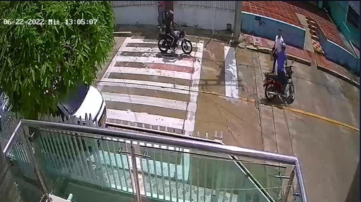 Atraco en el barrio El Valle. 