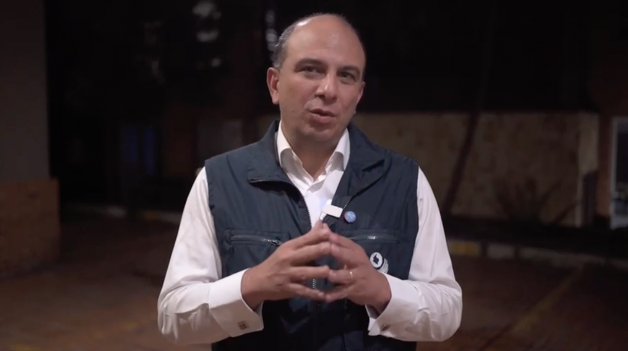 El Defensor del Pueblo, Carlos Camargo.