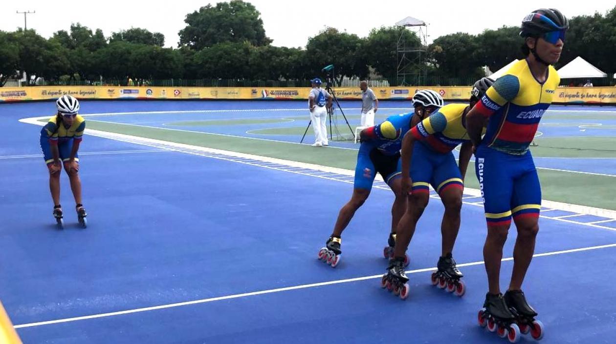 Pruebas de Patinaje en los Bolivarianos