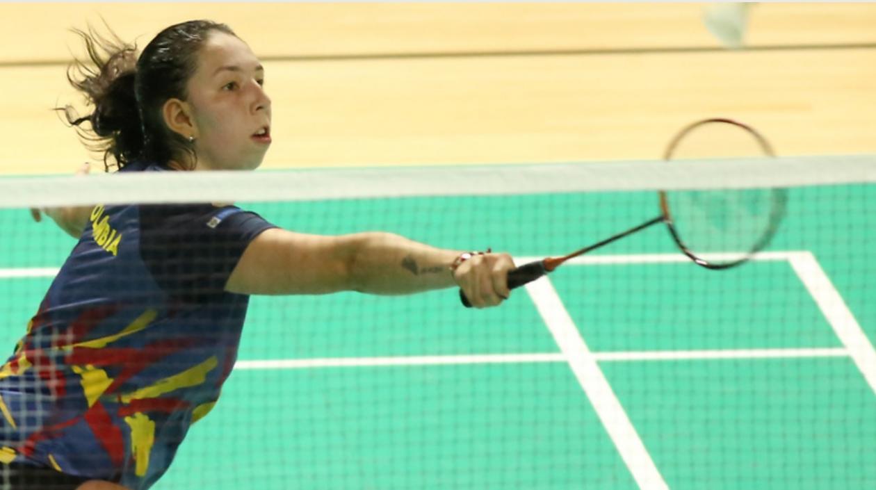 Juliana Giraldo, jugadora colombiana. 