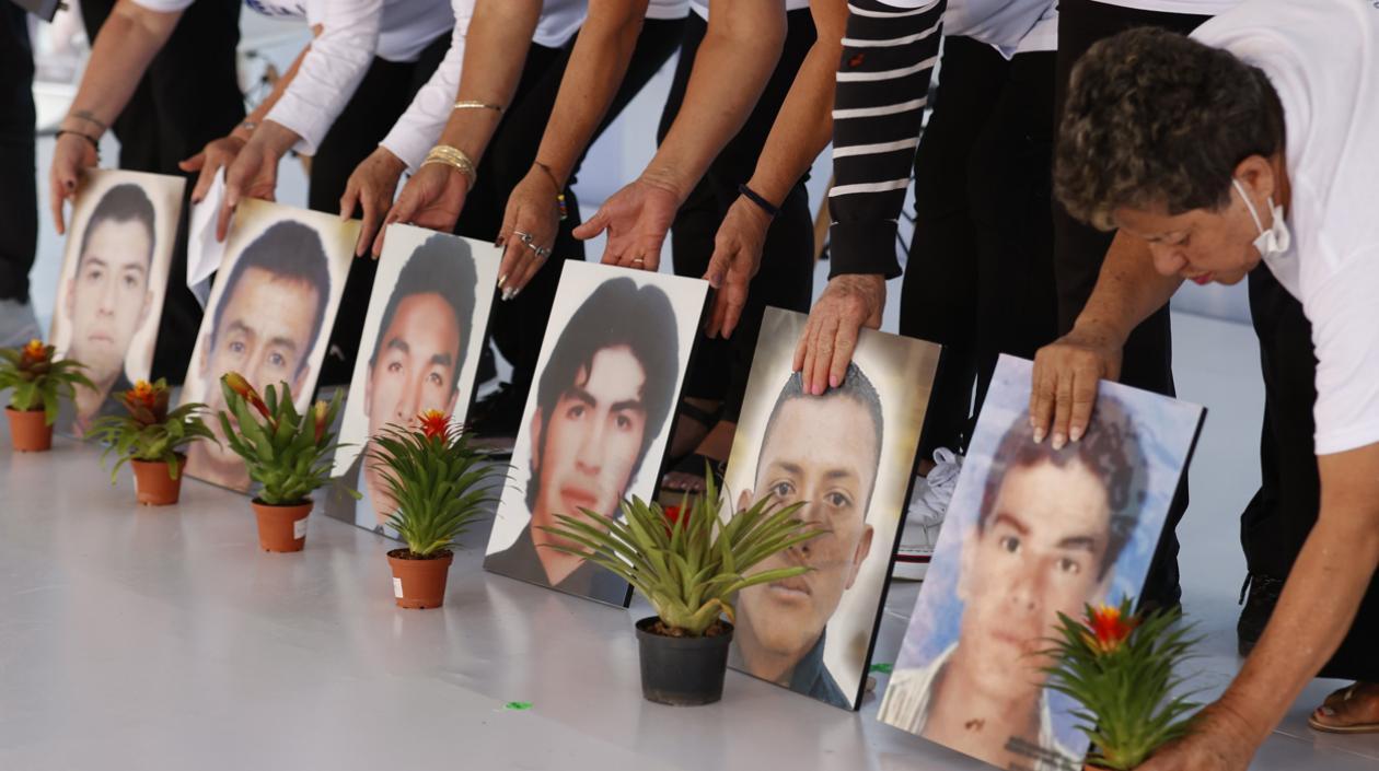 Víctimas de 'falsos positivos'.