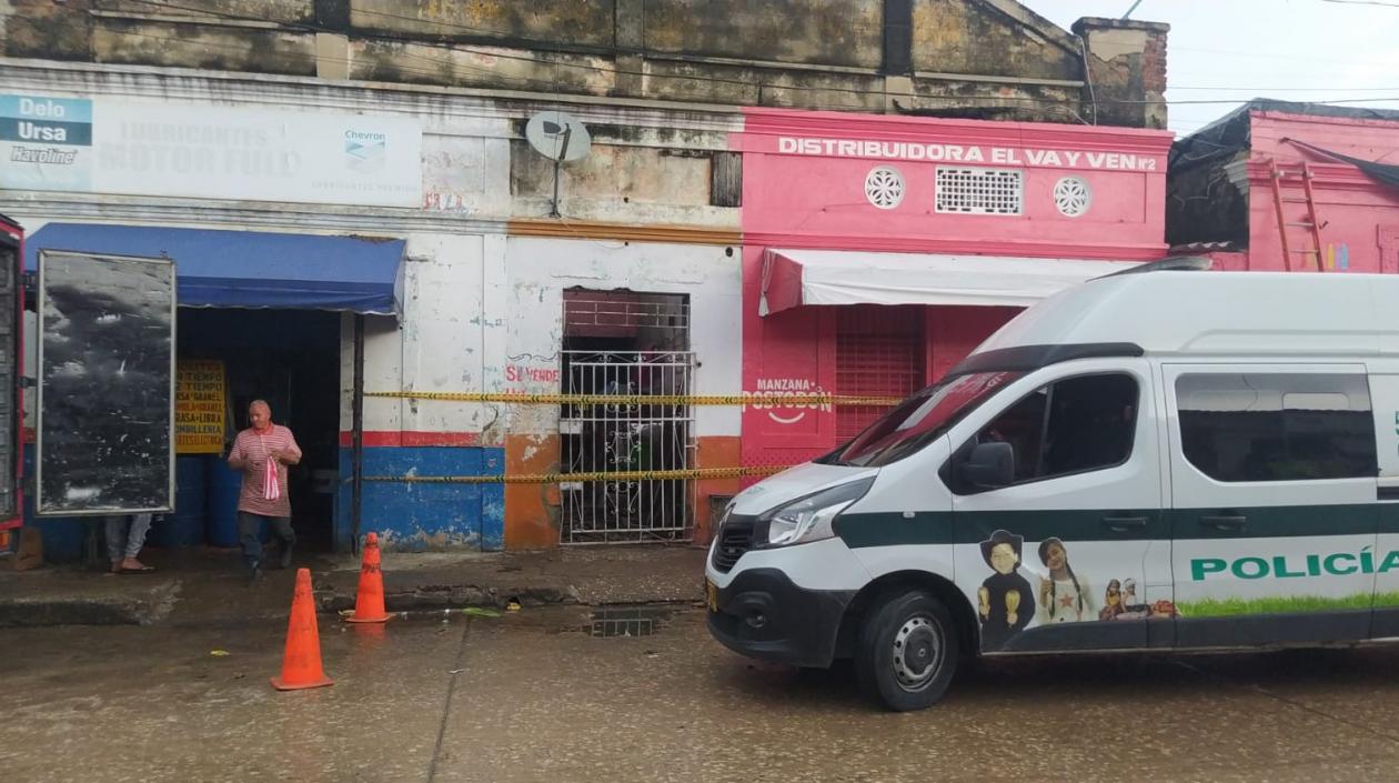 Techo de vivienda cayó en El Boliche