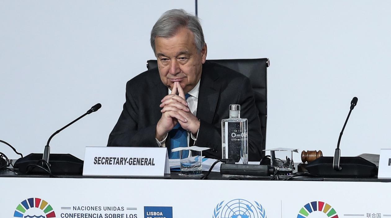 El secretario general de Naciones Unidas, António Guterres.