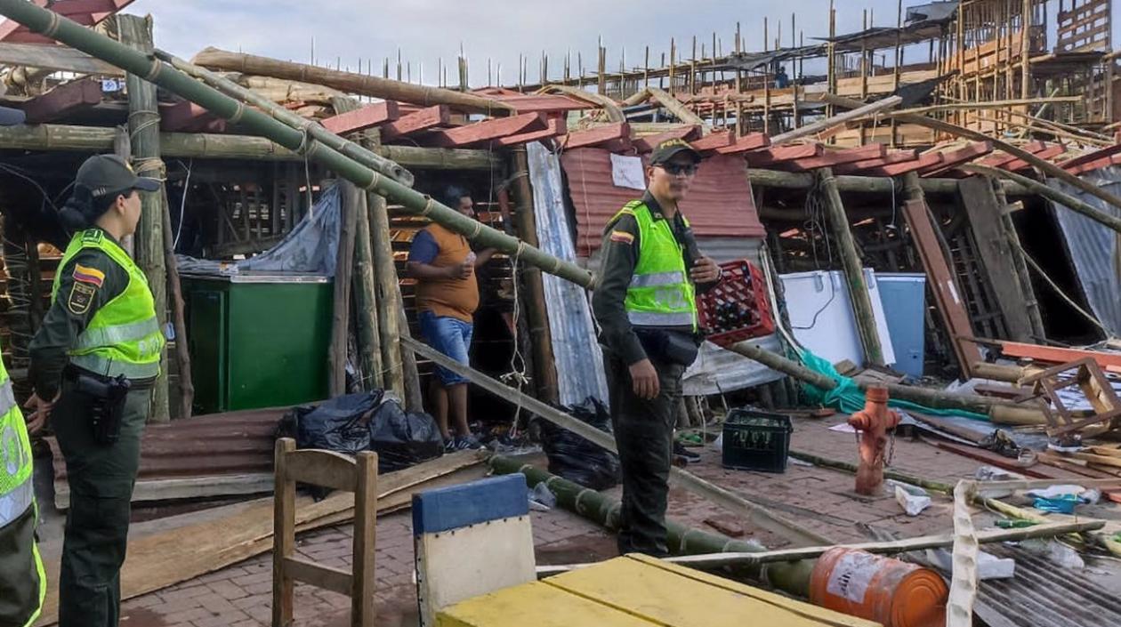 Lugar de los hechos.