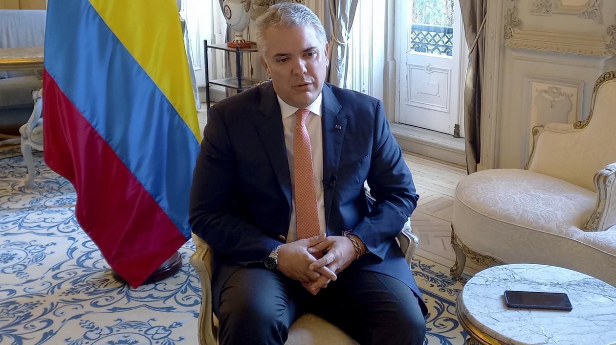 El Presidente de la República, Iván Duque.