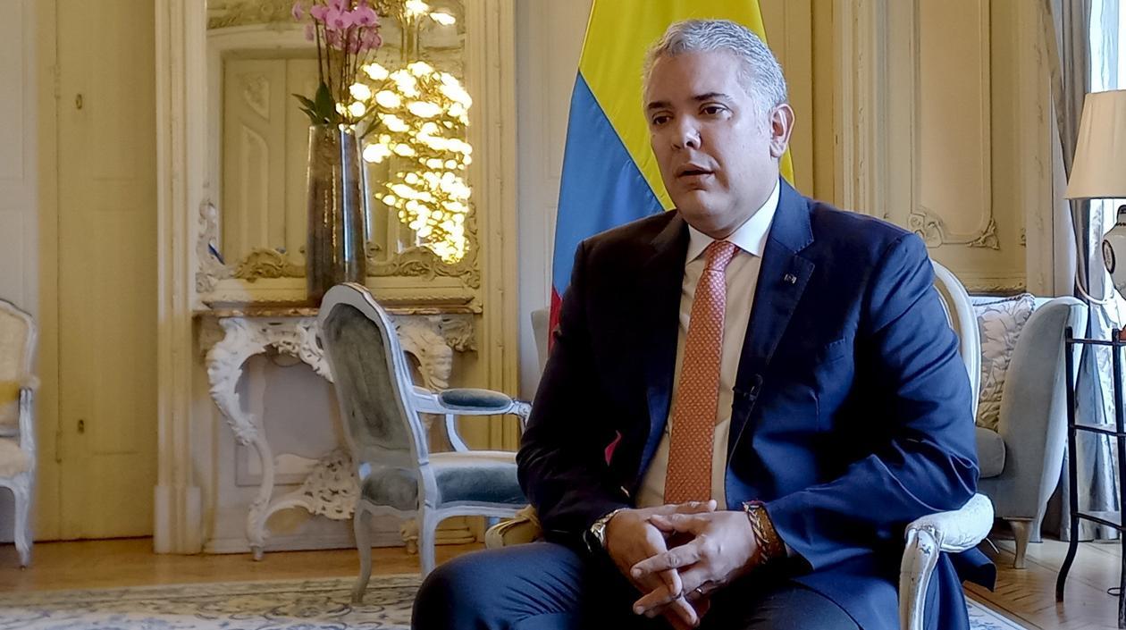 El presidente de la República, Iván Duque.