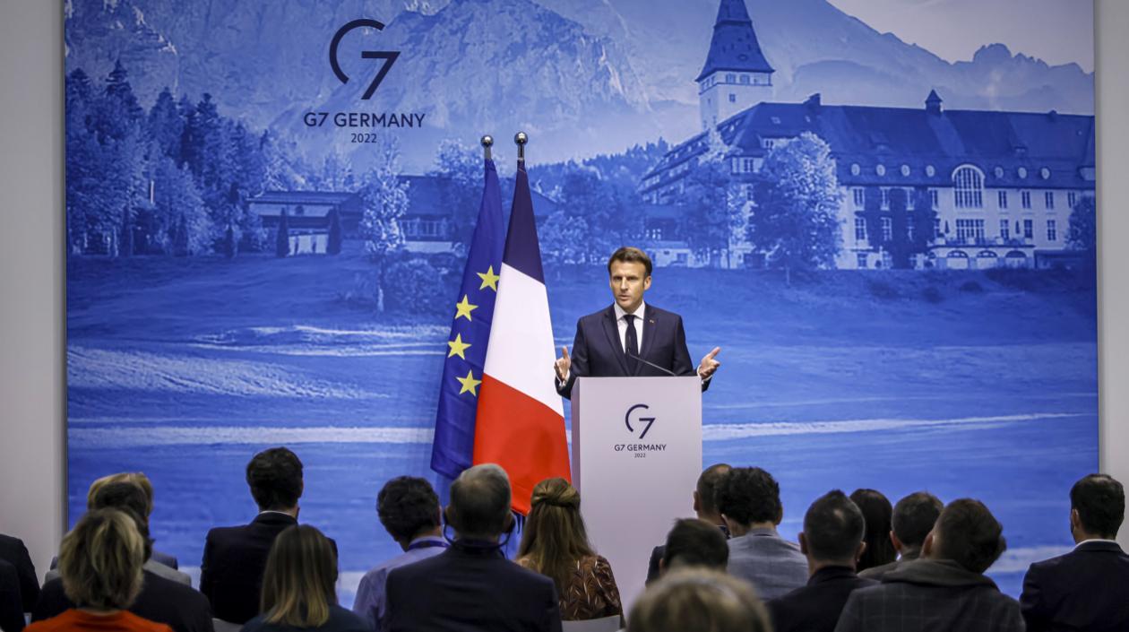 El presidente francés, Emmanuel Macron.