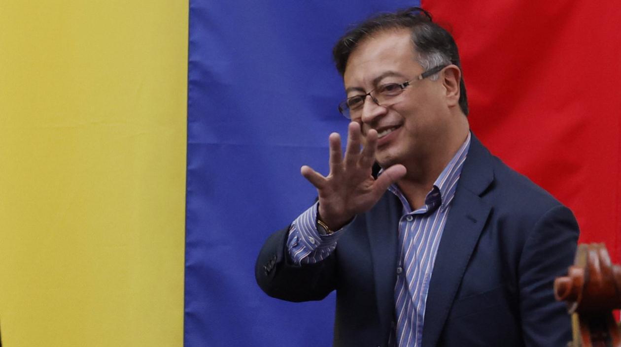 El Presidente electo Gustavo Petro.