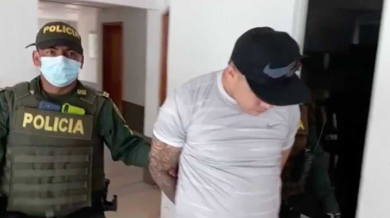 Aldair Enrique Montenegro Mejía, conocido con el alias de ‘El Gomelo’.