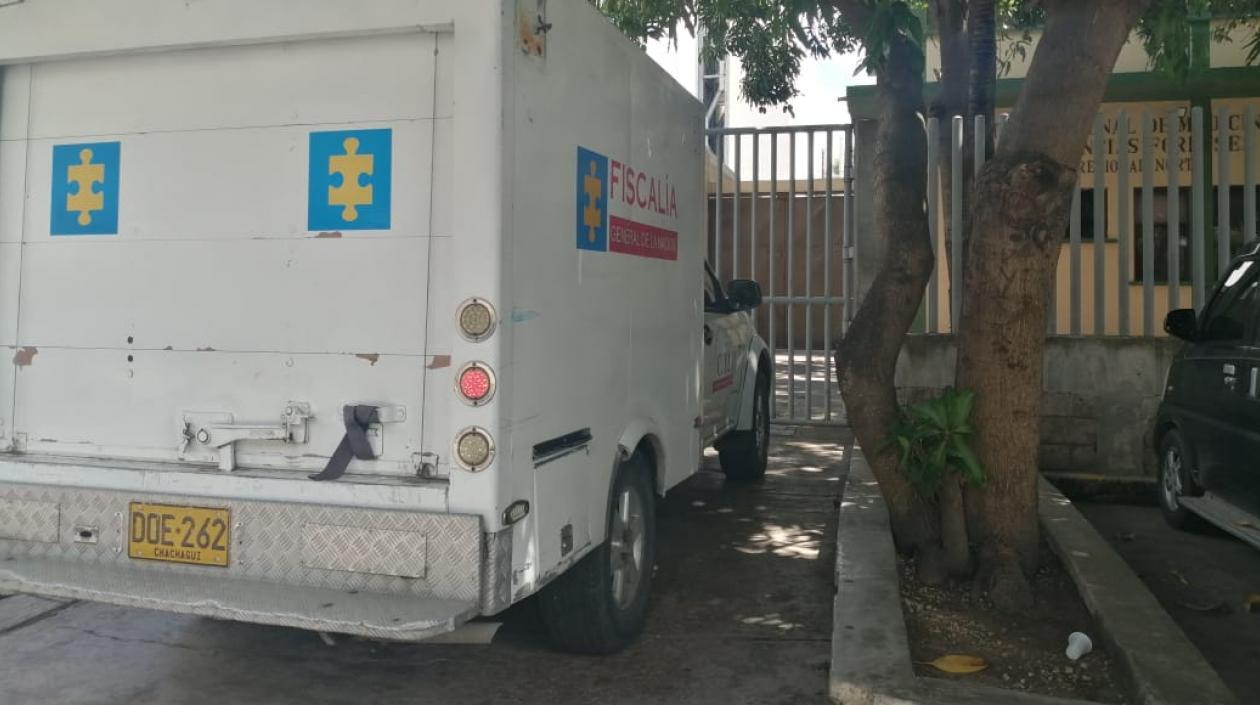 Instalaciones de Medicina Legal en Barranquilla.
