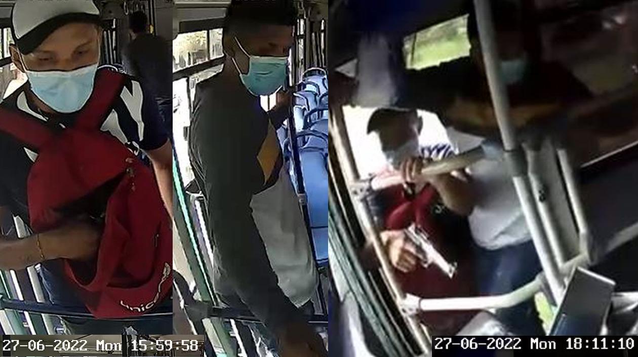 Delincuentes que atracaron bus en el norte, son los mismos que robaron en la Vía 40