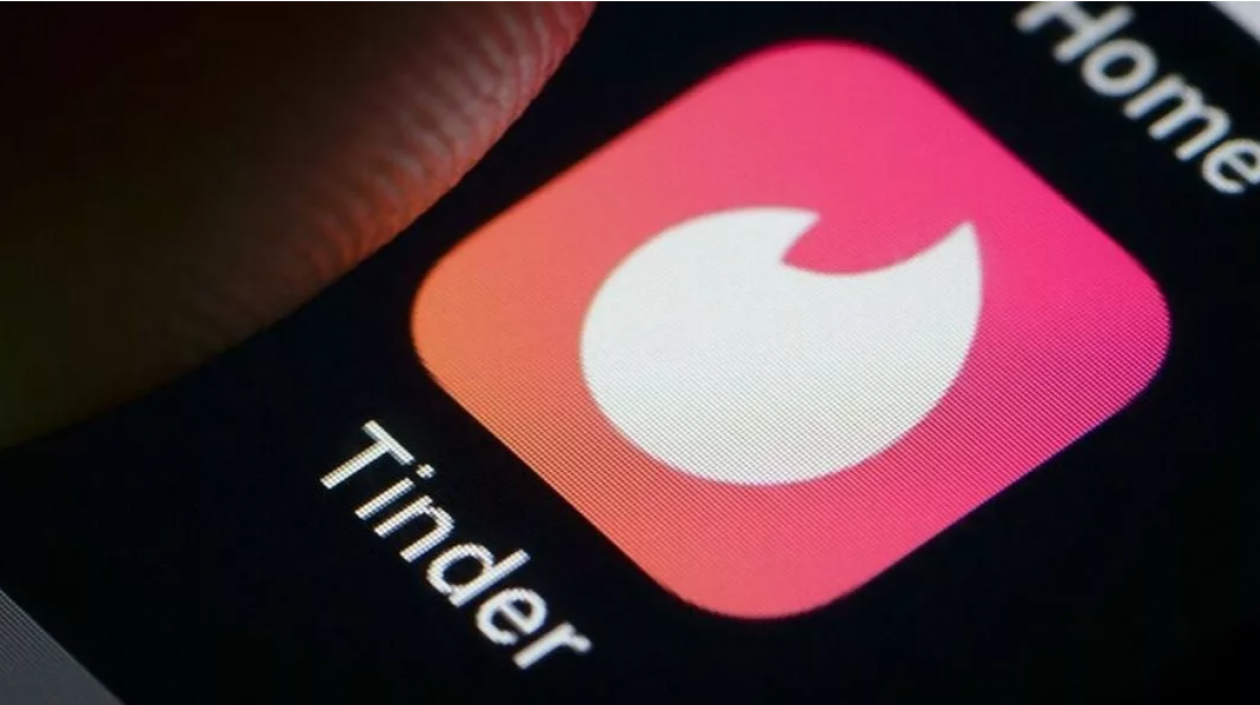Aplicación de Tinder. 