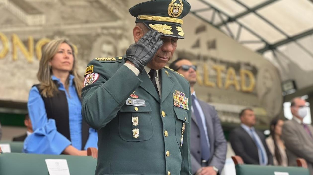 El general Eduardo Enrique Zapateiro estuvo dos años al frente del comando del Ejército.