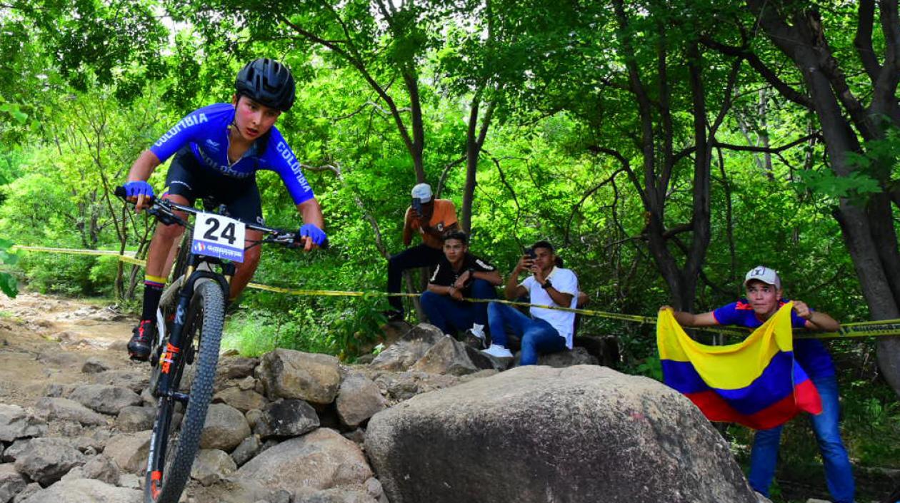 María Salamanca le dio el oro a Colombia. 