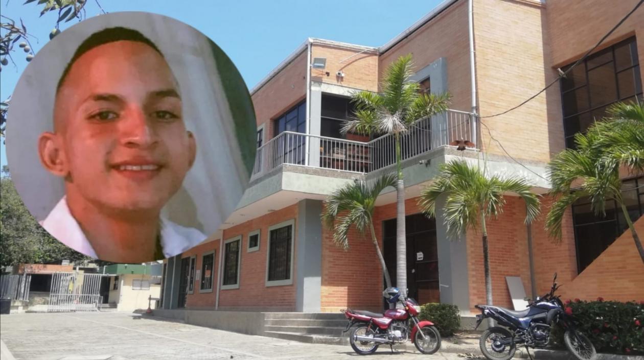 El cuerpo de Harrison De la Hoz fue llevado a Medicina Legal. 