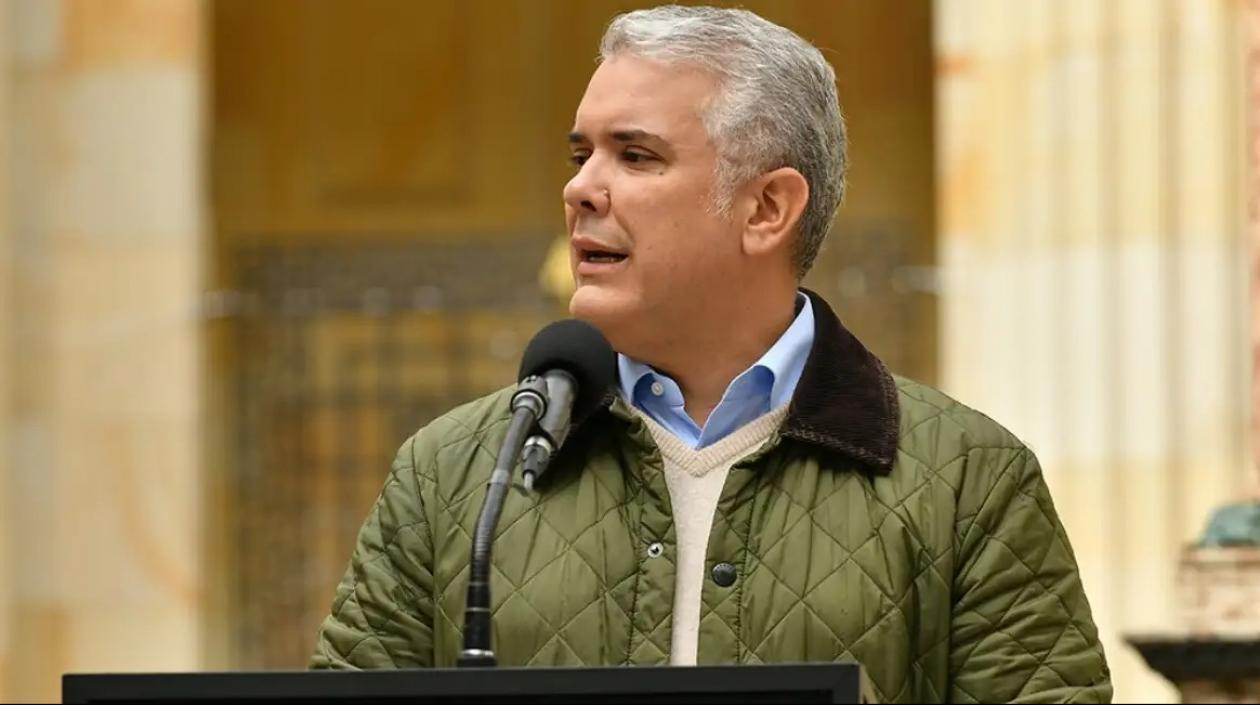 Iván Duque, presidente de Colombia.