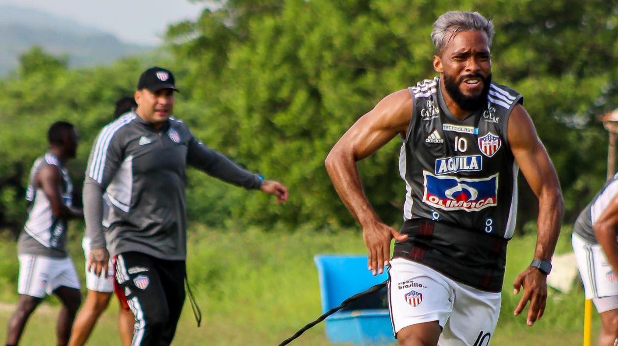 Luis 'Cariaco' González, jugador de Junior. 