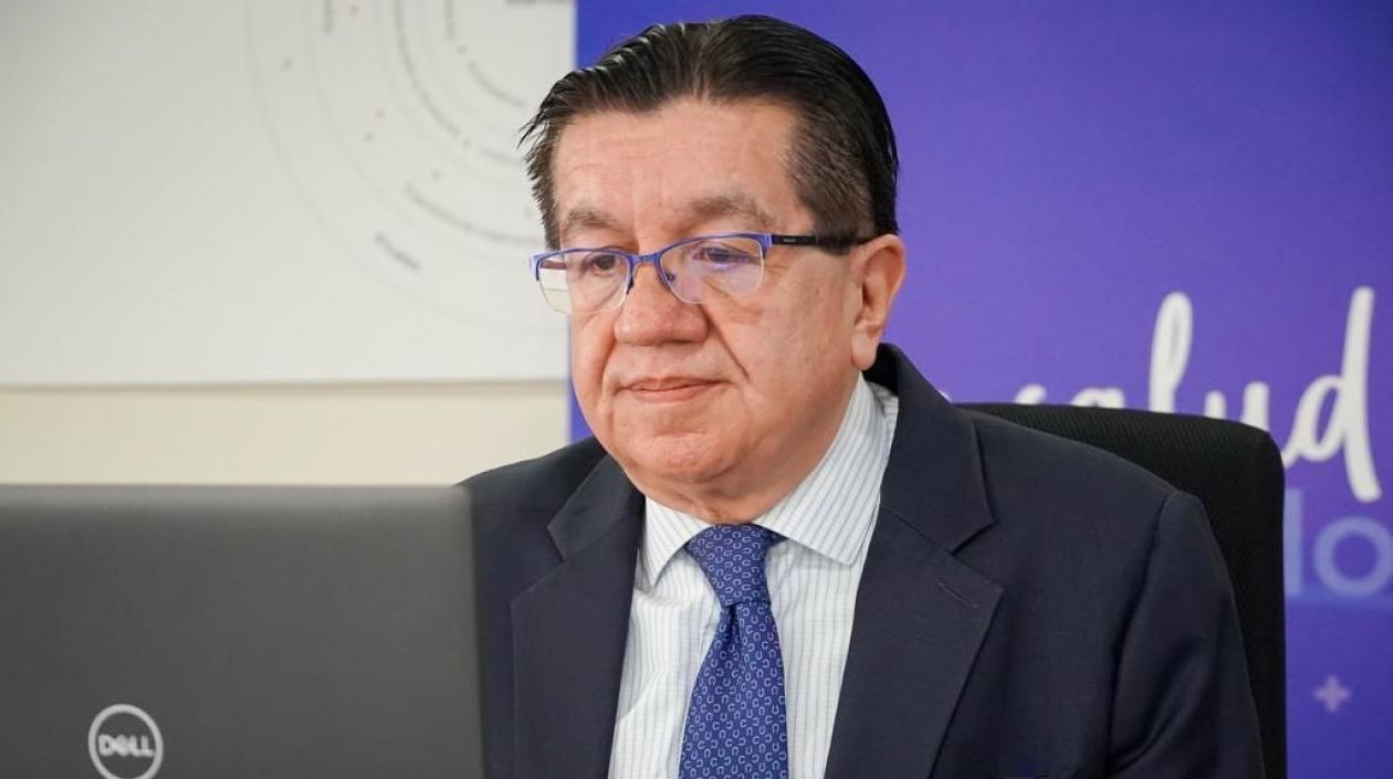 Fernando Ruíz Gómez, Ministro de Salud.