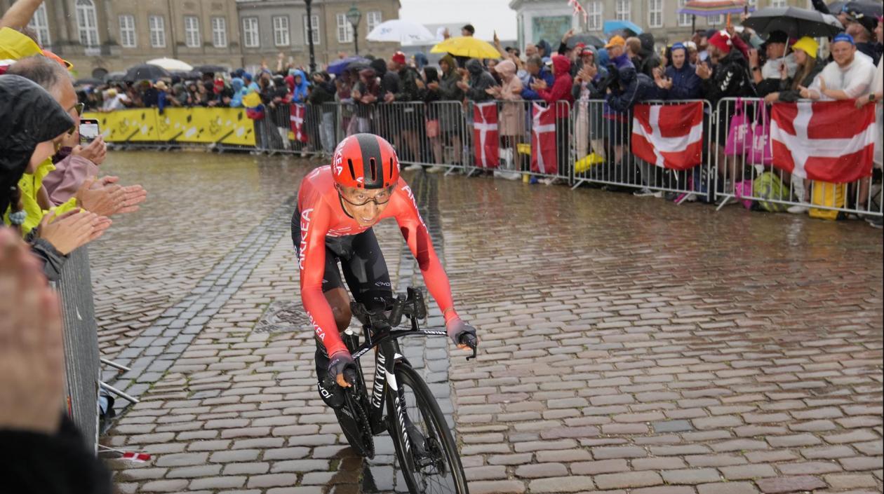 Nairo Quintana, ciclista colombiano. 