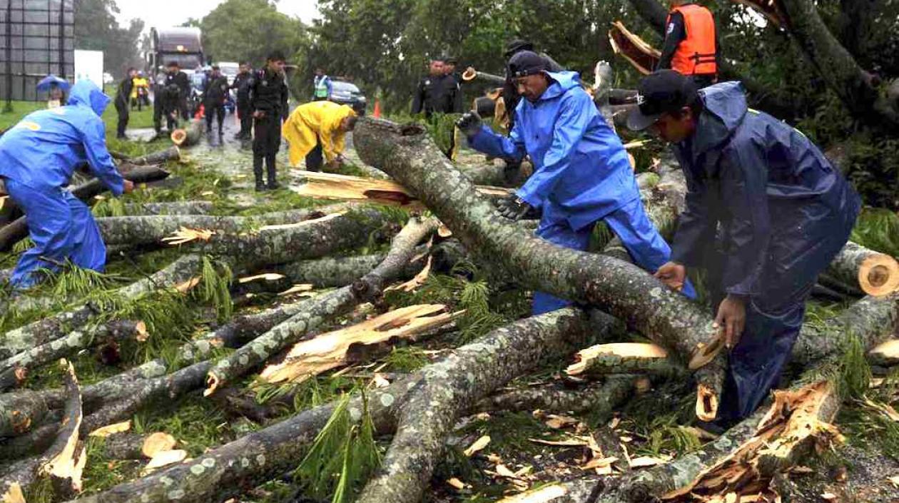 Estragos causados por 'Bonnie' en su paso por Nicaragua.