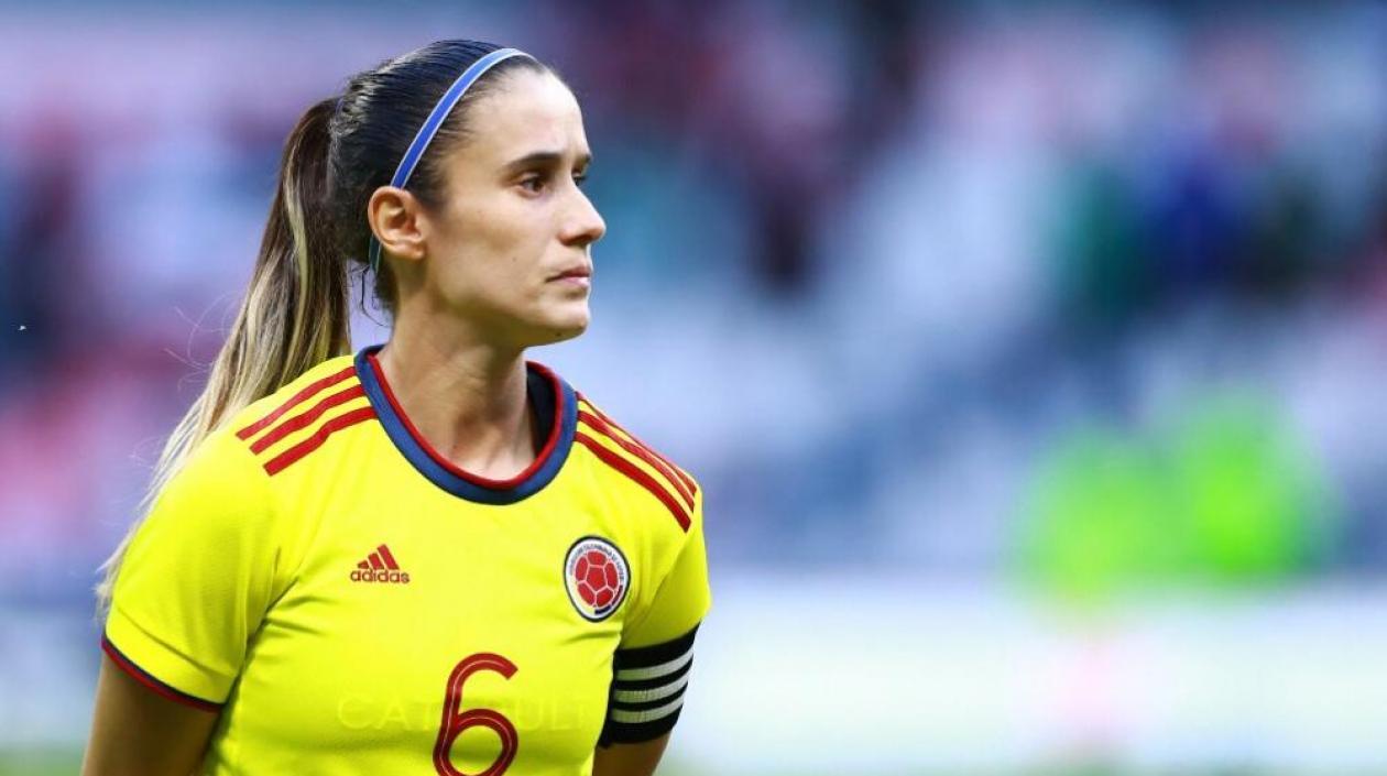 Daniela Montoya, jugadora de Colombia. 