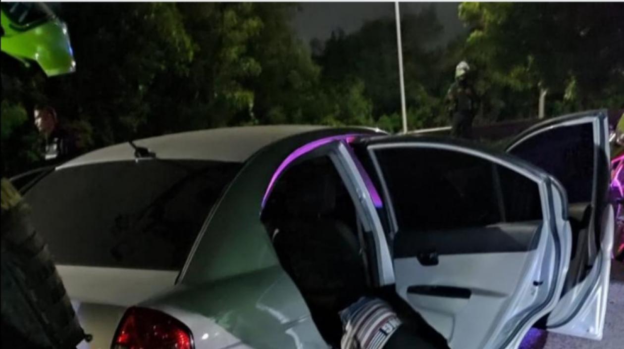 Escena del triple asesinato