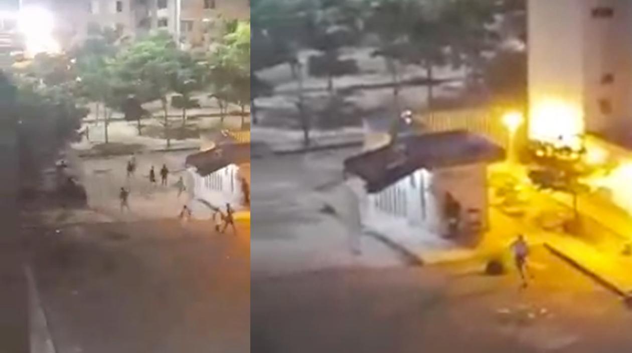 Video muestra enfrentamiento entre pandillas en Las Gardenias