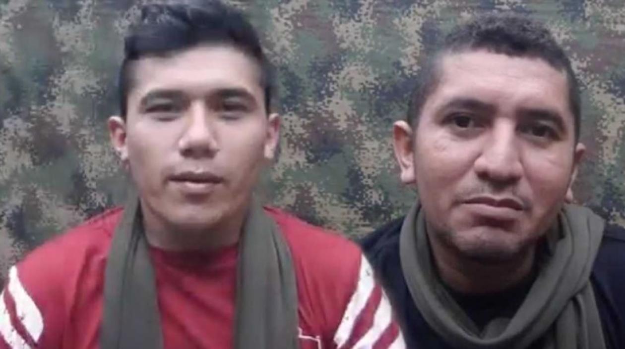 Los secuestrados por el ELN.