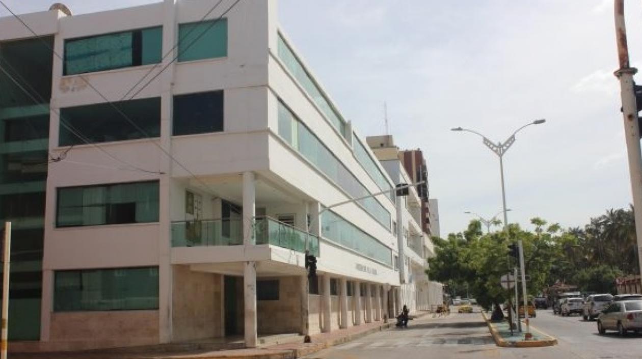 Edificio de la Gobernación de La Guajira.