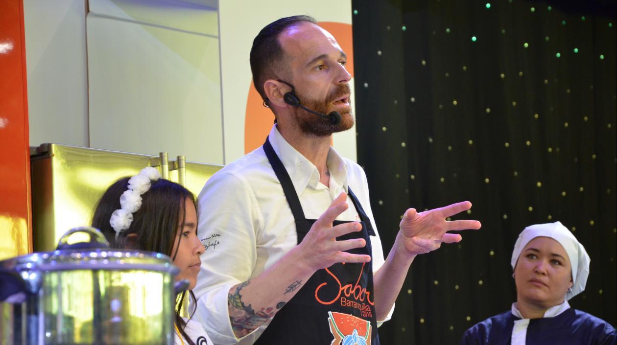 Koldo Miranda, chef de Asturias (España). 