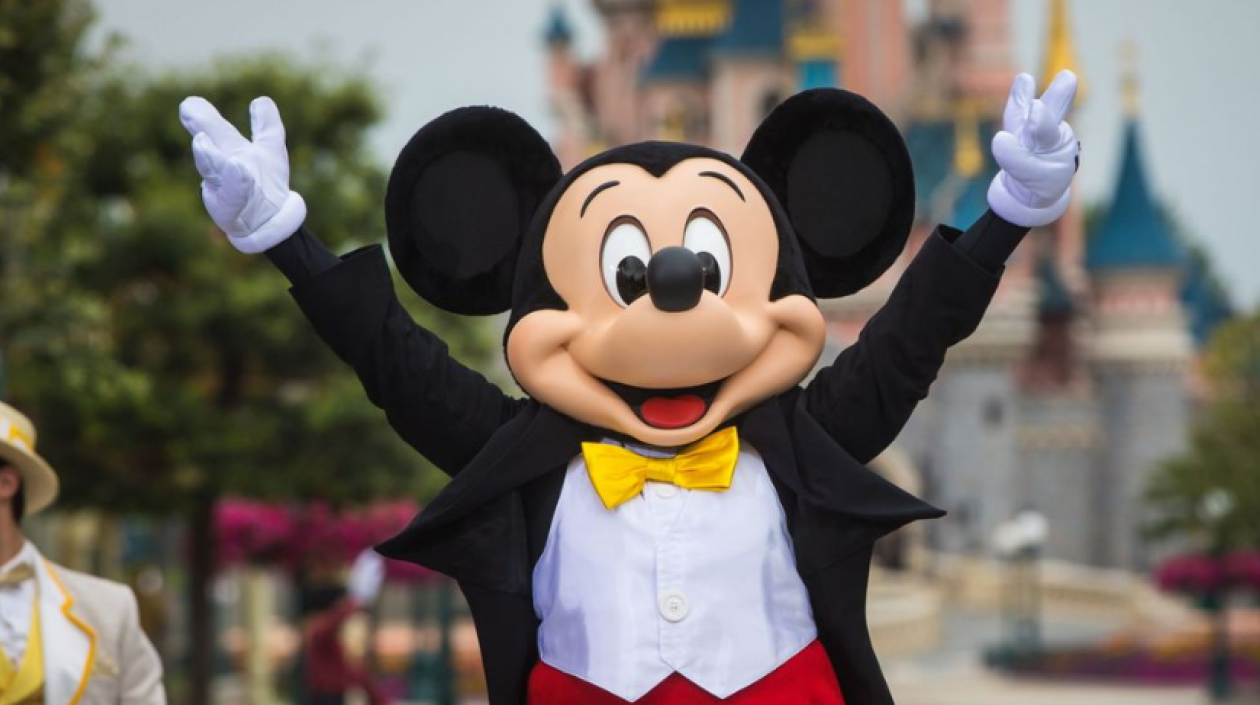 Personaje de Mickey Mouse. 