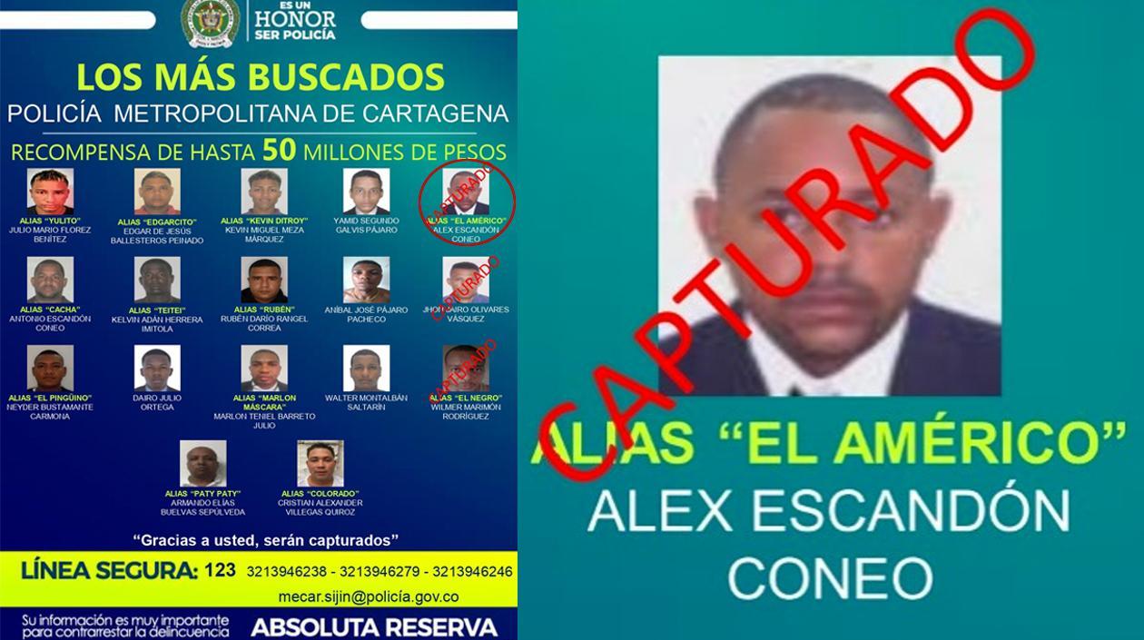 Alex Escandón Coneo, Alias 'Américo'
