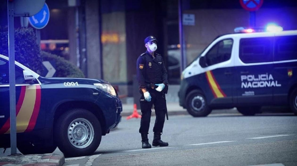 Operativo de Policía española