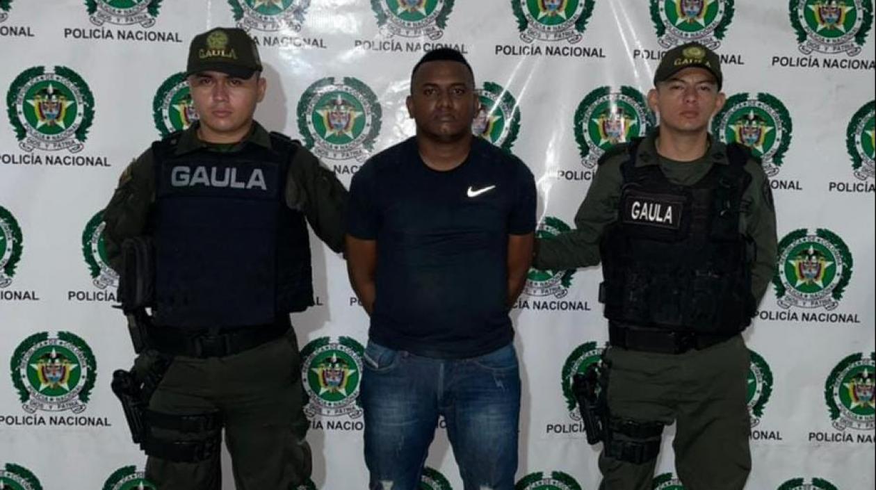 Ever Luis Cuadrado López, alias ‘Vargas’.