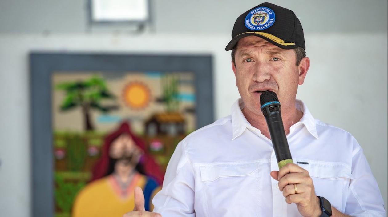 Diego Molano, Ministro de Defensa.