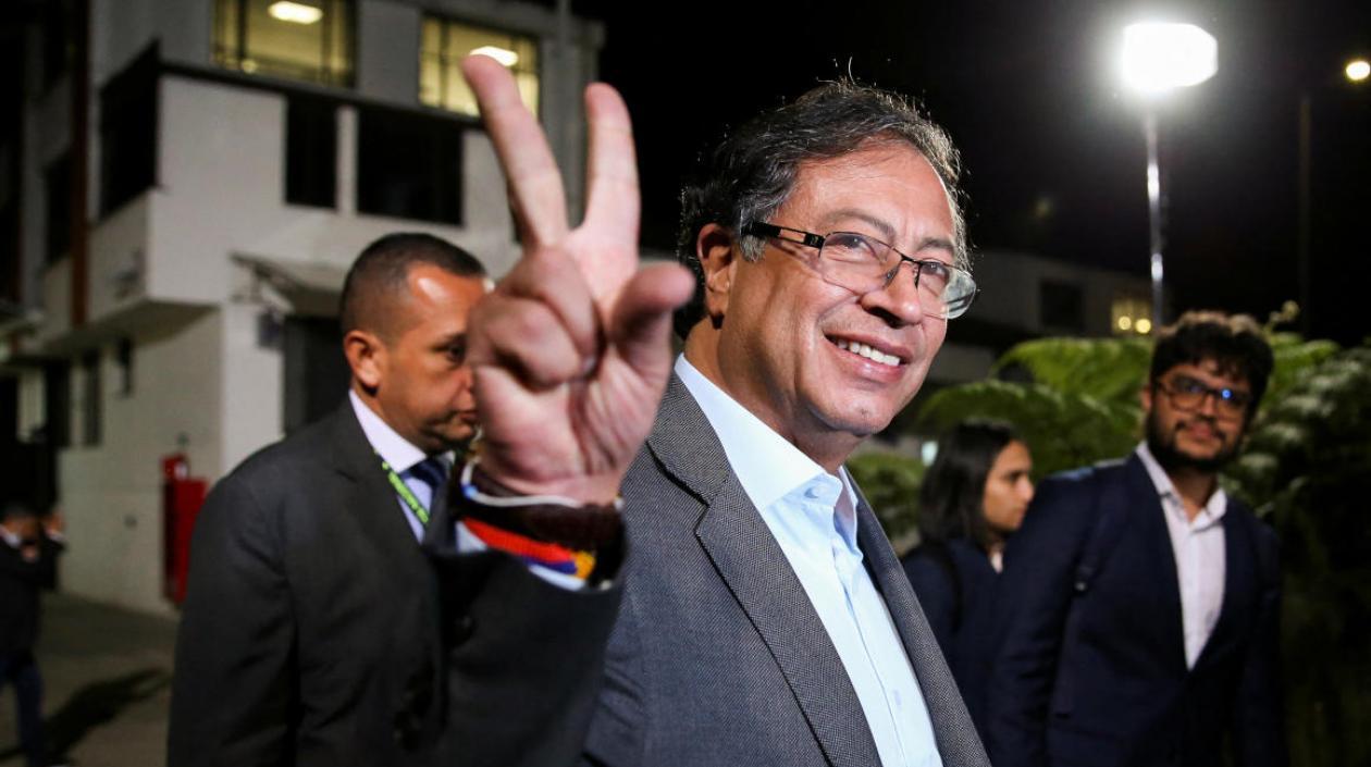 Gustavo Petro, presidente electo.