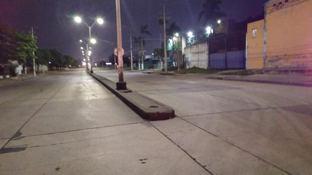 La Vía 40 en el tramo entre las calles 79 y 72 fue cerrada por varios minutos.