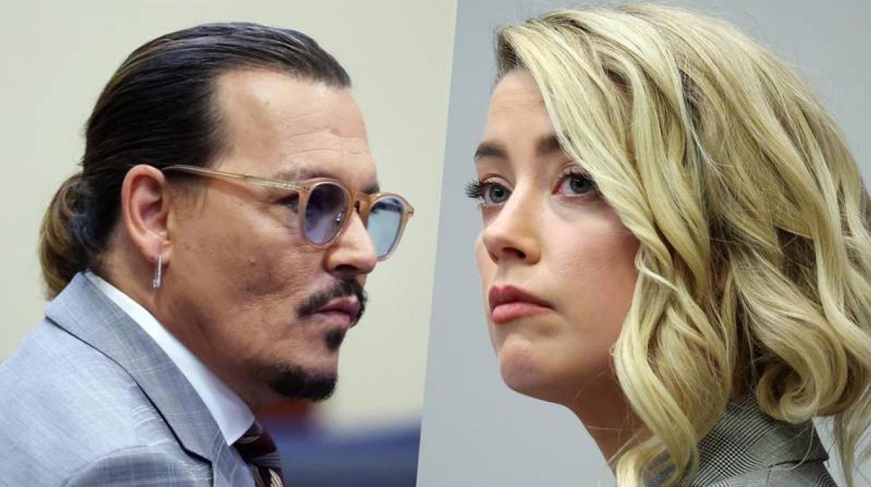 Johnny Depp y Amber Heard. 