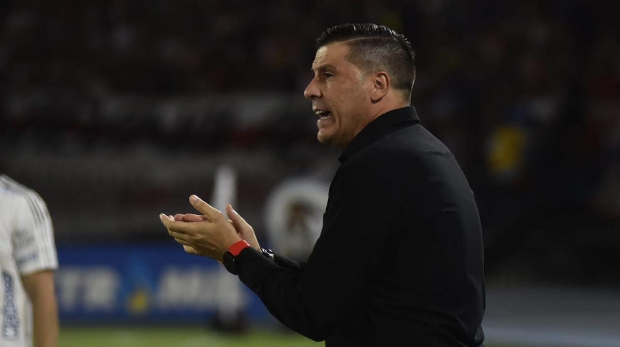 Juan Cruz Real, DT del Junior.