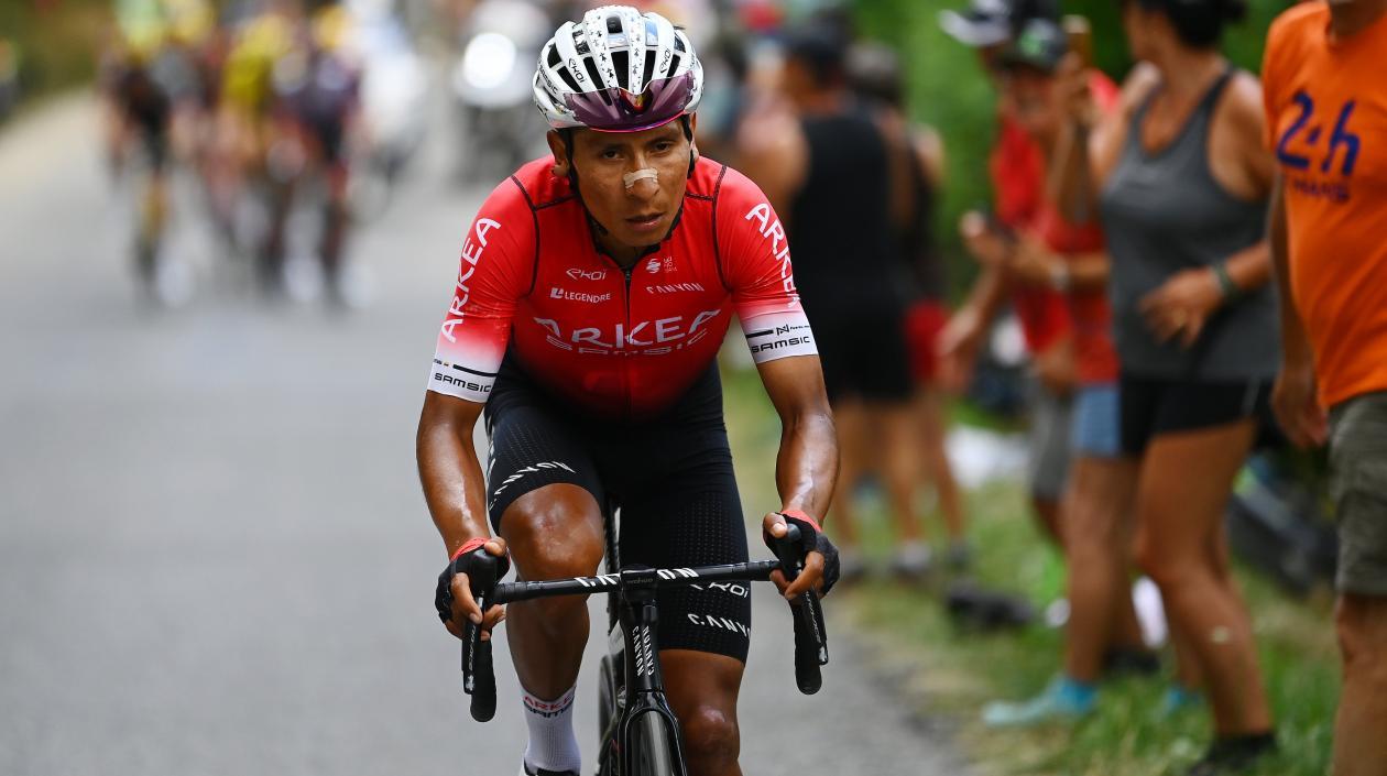 Nairo Quintana, ciclista colombiano. 