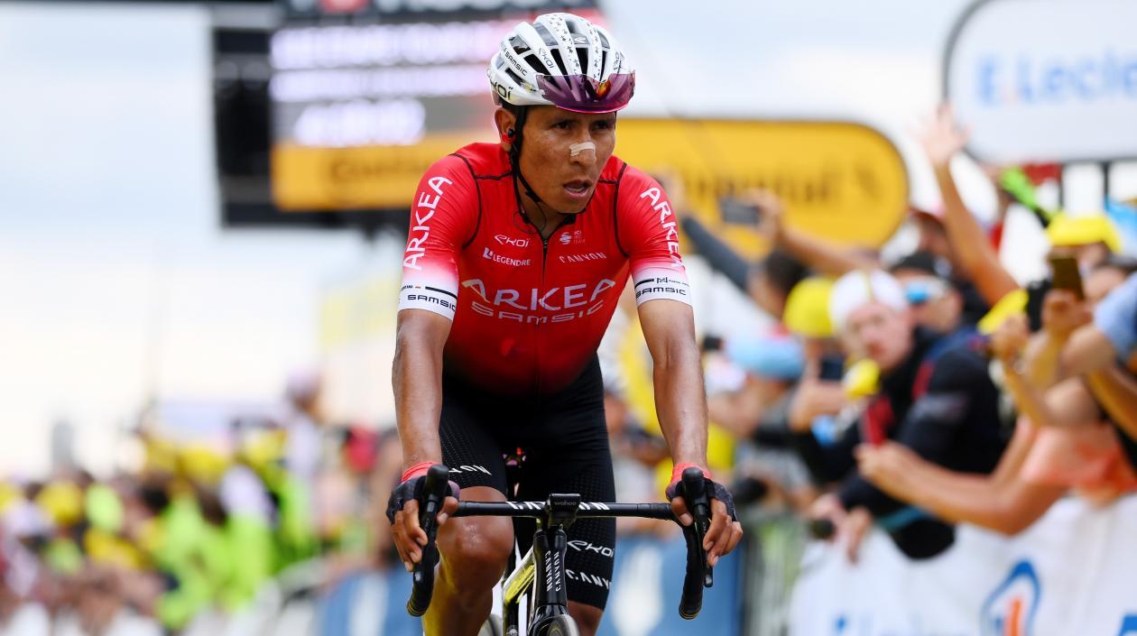 Nairo Quintana, ciclista colombiano. 