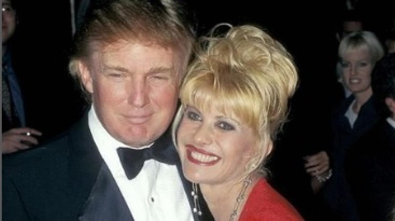 Donald e Ivana Trump en una foto de archivo.