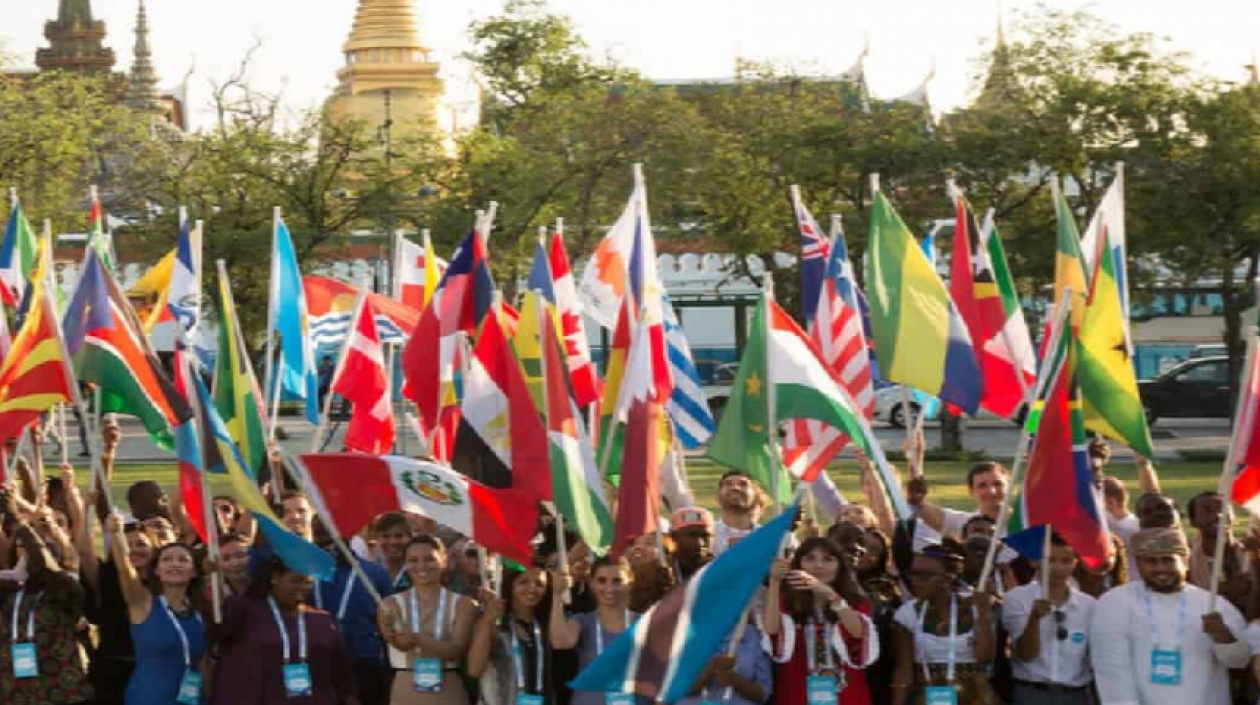 Jóvenes de todo el mundo en 'One Young World'. 